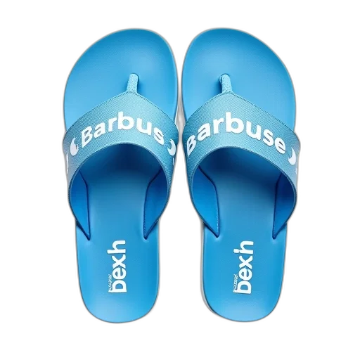 shoes, vaporwave, blue, pair, flip-flops, white, sole, strap transparent PNG cut-out