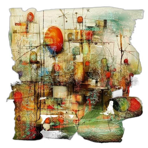 mask, furniture, robot, face, concept art, watercolor, outer space, underwater transparent PNG cut-out