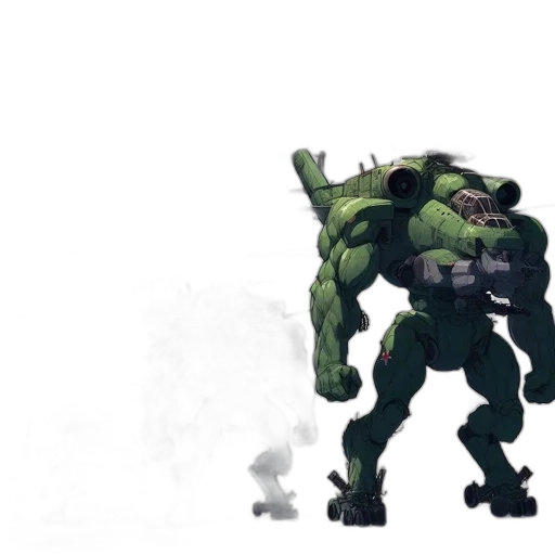weapon, concept art, comic book art, pixel art, fantasy art, green, array, anthropomorphic transparent PNG cut-out