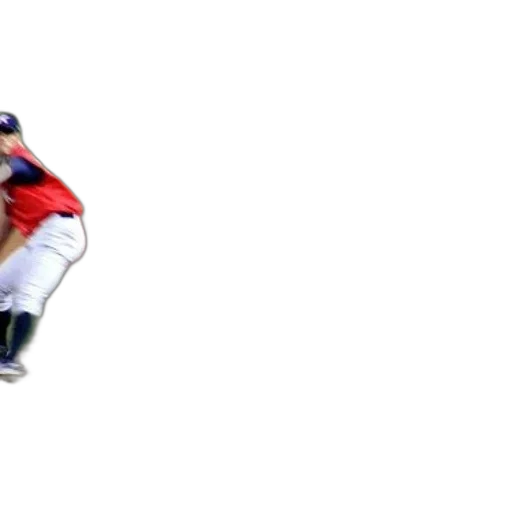 creature, pitcher, mound, red, jersey transparent PNG cut-out
