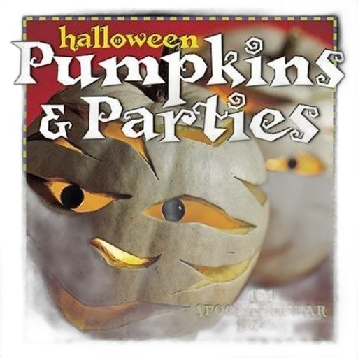 book, cover, titled, halloween, pumpkins, parties, better, homes transparent PNG cut-out