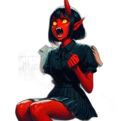 mask, dress, staff, creature, fantasy art, concept art, comic book art, watercolor transparent PNG cut-out