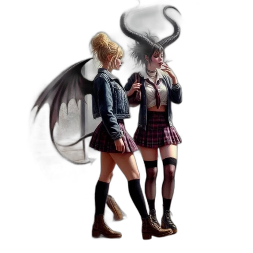 staff, concept art, fantasy art, pixel art, comic book art, dark, monochrome, two transparent PNG cut-out
