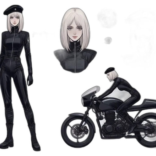 concept art, 3d render, fantasy art, comic book art, monochrome, dark, illustration, features transparent PNG cut-out