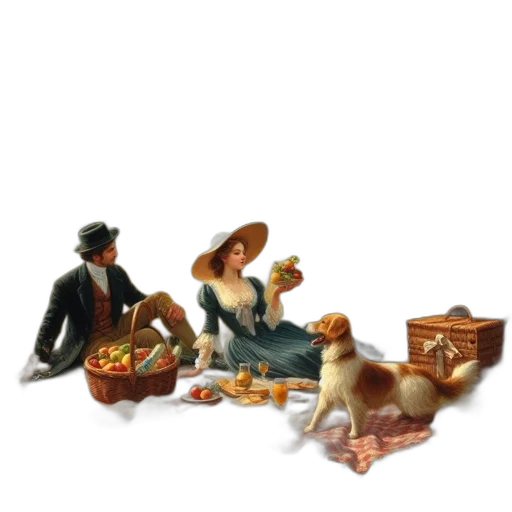 food, furniture, 3d render, concept art, oil painting, underwater, beach, forest transparent PNG cut-out