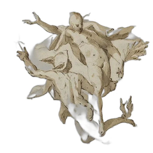 creature, mask, dragon, hair, concept art, 3d render, fantasy art, photorealistic transparent PNG cut-out