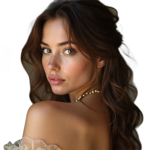 jewelry, face, dress, crown transparent PNG cut-out