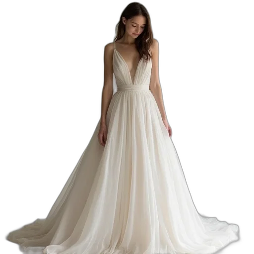 dress, person, wedding, neck, chiffon, skirt, halfpenny, london transparent PNG cut-out