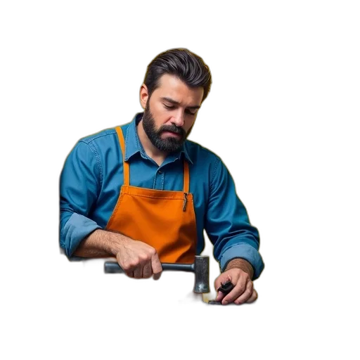 staff, food, jacket, face, photorealistic, pixel art, concept art, oil painting transparent PNG cut-out