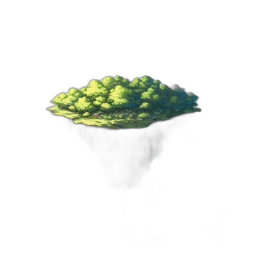 crown, tree, umbrella, food, 3d render, photorealistic, concept art, pixel art transparent PNG cut-out