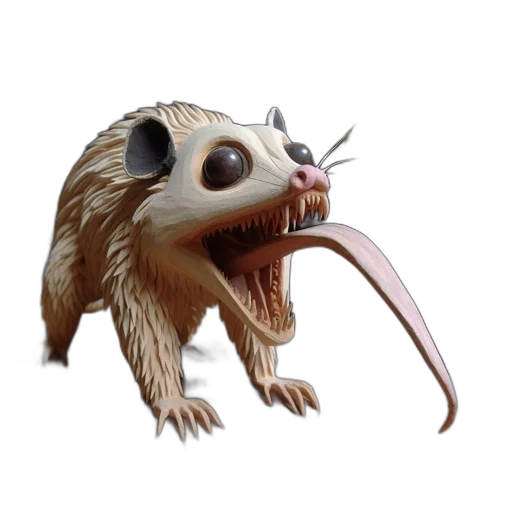 creature, animal, dragon, mask, concept art, 3d render, photorealistic, fantasy art transparent PNG cut-out