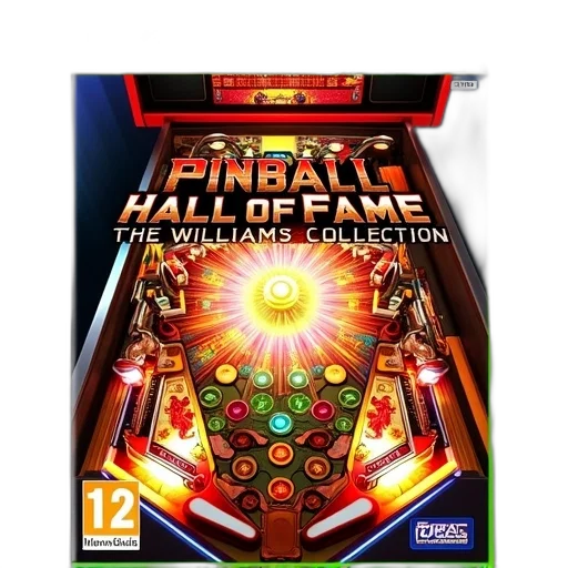 3d render, cover, video, game, pinball, hall, fame, williams transparent PNG cut-out