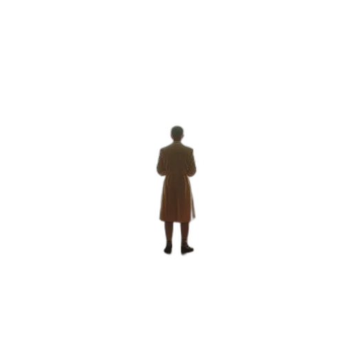 staff, jacket, face, robot transparent PNG cut-out