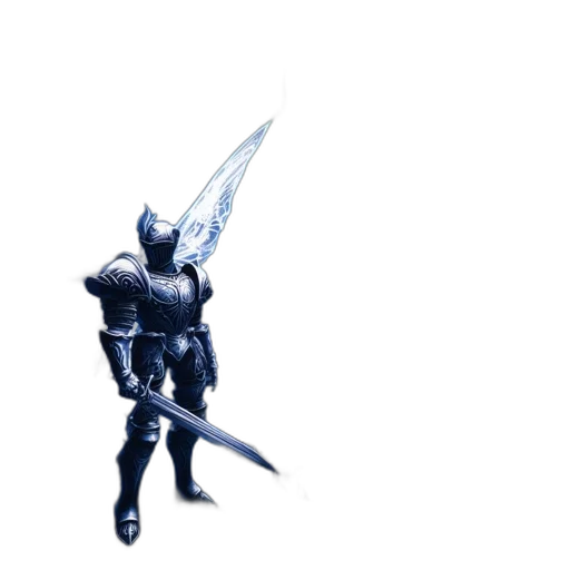 sword, weapon, dragon, staff, concept art, fantasy art, 3d render, pixel art transparent PNG cut-out