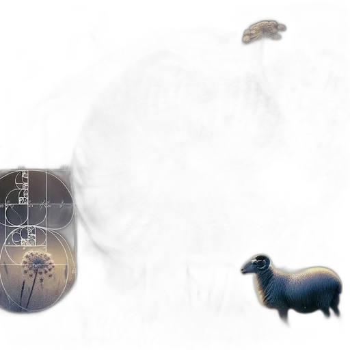 animal, creature, concept art, fantasy art, 3d render, photorealistic, fog, outer space transparent PNG cut-out