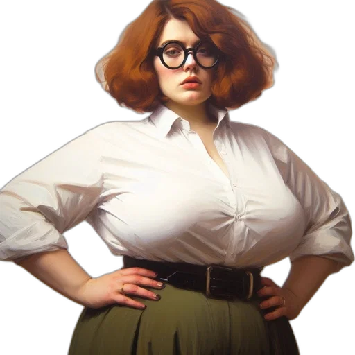 dress, staff, jacket, concept art, photorealistic, cartoon, comic book art, earth tones transparent PNG cut-out