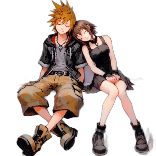 pixel art, concept art, 3d render, watercolor, monochrome, dark, two, animated transparent PNG cut-out