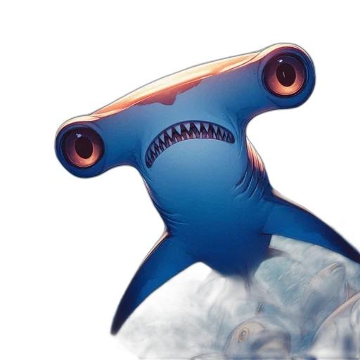creature, animal, staff, dragon, concept art, 3d render, underwater, large transparent PNG cut-out