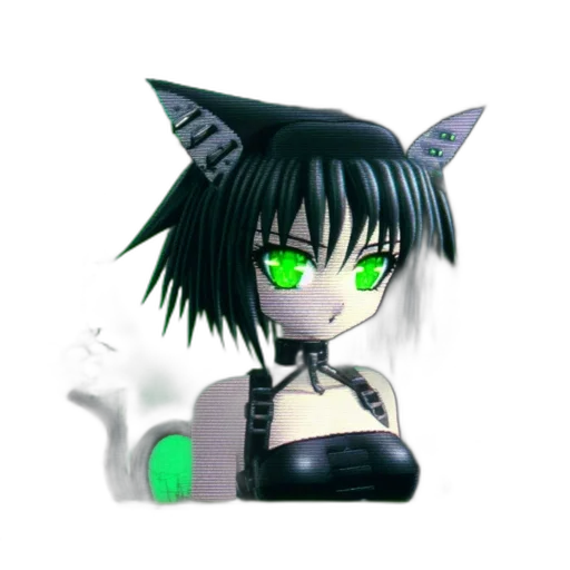 mask, robot, staff, jewelry, 3d render, anime, fantasy art, pixel art transparent PNG cut-out