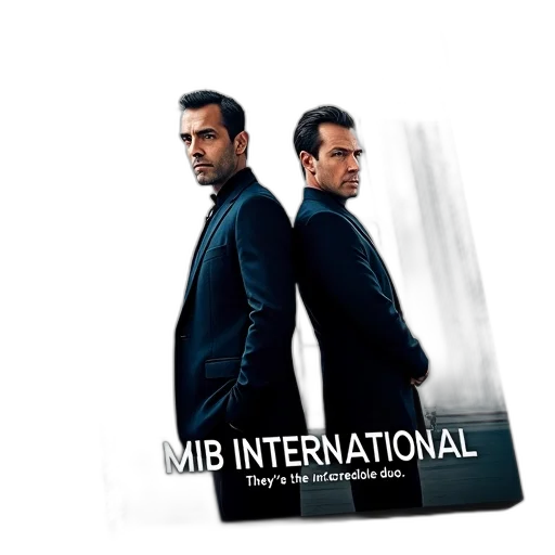 dvd, cover, movie, mib, international, featuring, two, main transparent PNG cut-out