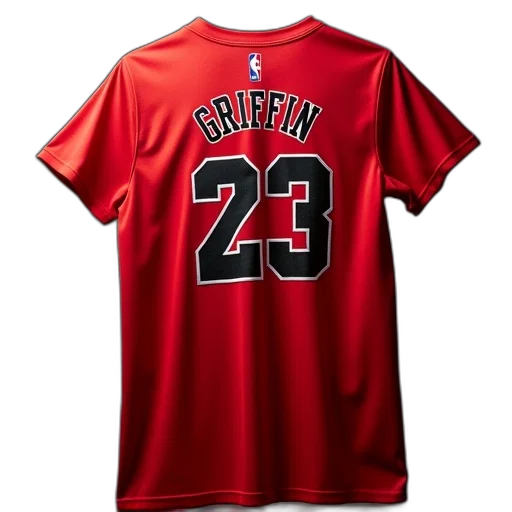 men, chicago, bulls, derrick, griffin, nike, red, name transparent PNG cut-out