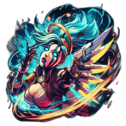 dragon, staff, weapon, fantasy art, concept art, anime, pixel art, dark transparent PNG cut-out