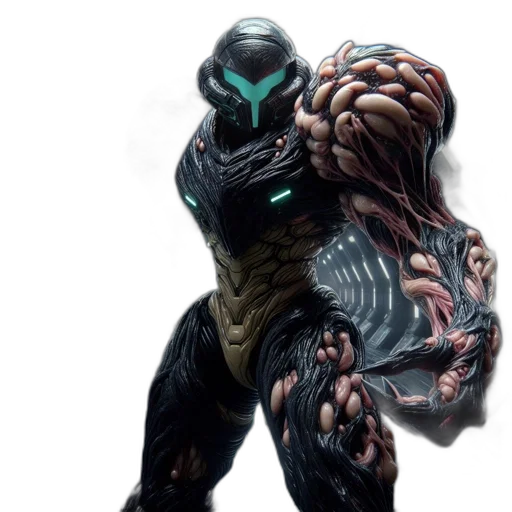 creature, robot, animal, mask, concept art, fantasy art, comic book art, cyberpunk transparent PNG cut-out