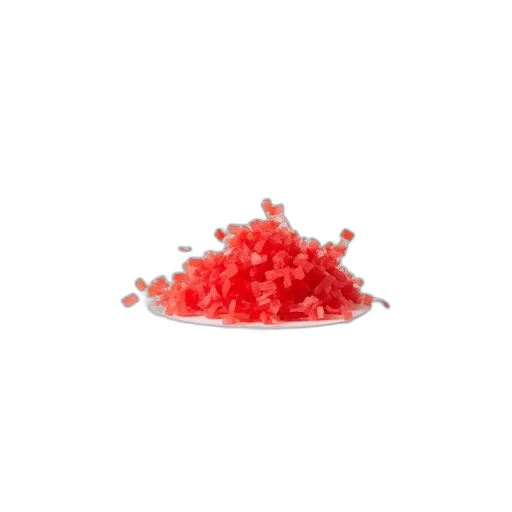 food, hair, crown, jewelry, 3d render, photorealistic, red, small transparent PNG cut-out