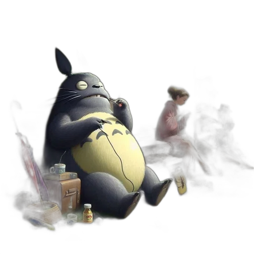 creature, food, robot, animal, concept art, 3d render, fantasy art, anime transparent PNG cut-out