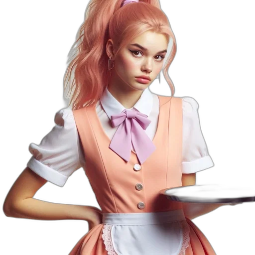 dress, staff, jacket, concept art, fantasy art, photorealistic, anime, pastel transparent PNG cut-out