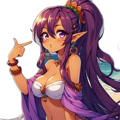 dragon, staff, weapon, jewelry, anime, fantasy art, pixel art, concept art transparent PNG cut-out