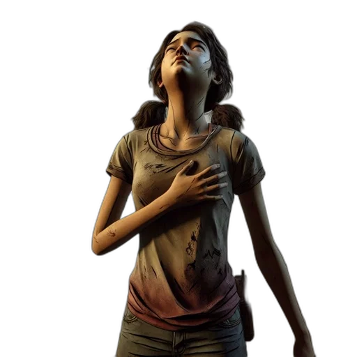 dress, concept art, photorealistic, 3d render, comic book art, young, woman, stands transparent PNG cut-out