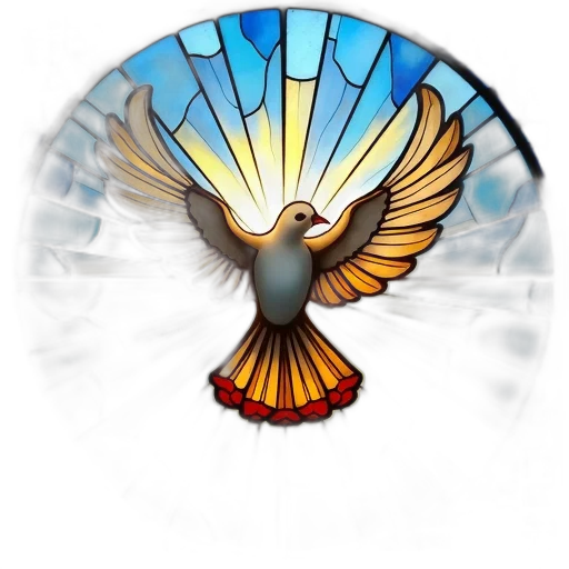 concept art, fantasy art, 3d render, pixel art, stained, glass, window, depicting transparent PNG cut-out