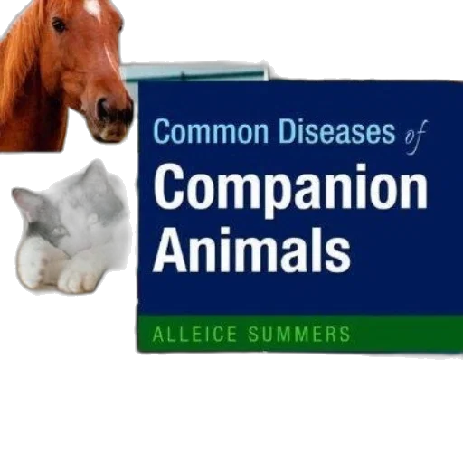animal, book, cover, titled, common, diseases, companion, animals transparent PNG cut-out