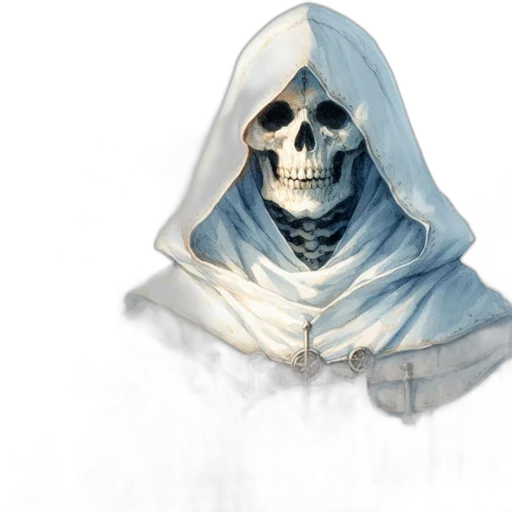 mask, face, jacket, staff, concept art, fantasy art, watercolor, photorealistic transparent PNG cut-out