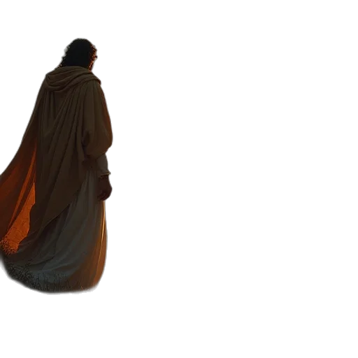 jacket, dress, staff, umbrella, 3d render, concept art, photorealistic, outer space transparent PNG cut-out