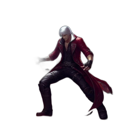 creature, jacket, dragon, weapon, concept art, pixel art, 3d render, fantasy art transparent PNG cut-out