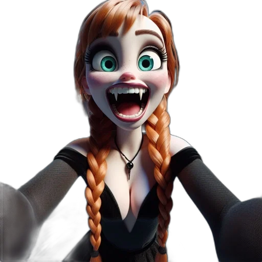 face, staff, 3d render, concept art, cartoon, fantasy art, animated, female transparent PNG cut-out