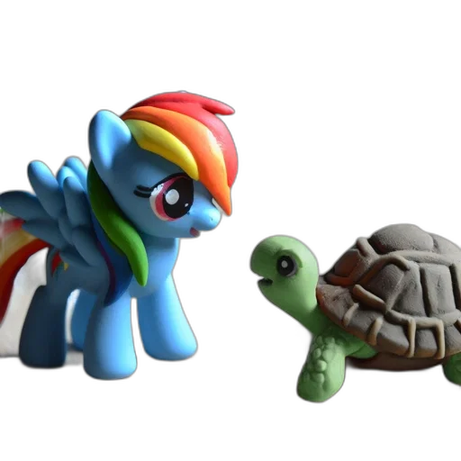 3d render, concept art, two, toy, figurines, occupy, wooded, backgroundâ transparent PNG cut-out