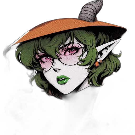 hat, staff, mask, crown, fantasy art, watercolor, concept art, pixel art transparent PNG cut-out