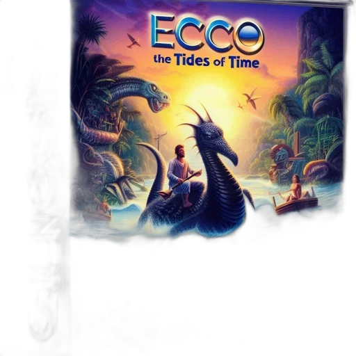 concept art, underwater, game, ecco, tides, time, cover, art transparent PNG cut-out