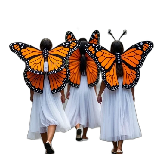 dress, shoes, animal, creature, concept art, 3d render, photorealistic, group transparent PNG cut-out