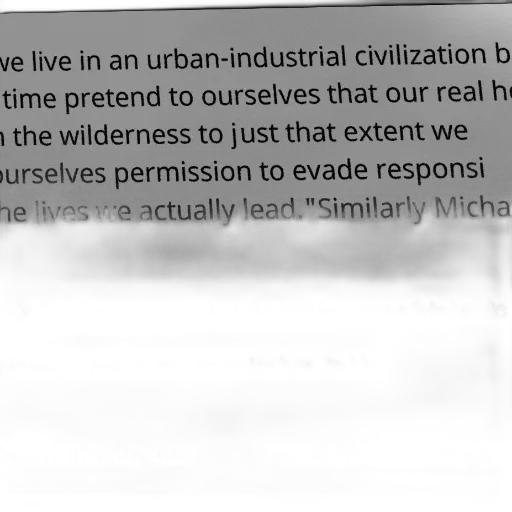 cyberpunk, quote, about, living, urban-industrial, civilization, pretending, wilderness transparent PNG cut-out