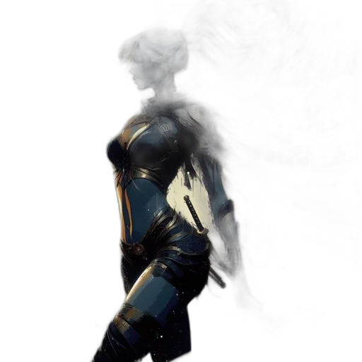 dragon, sword, mask, robot transparent PNG cut-out