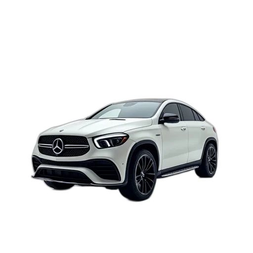 car, 3d render, photorealistic, white transparent PNG cut-out
