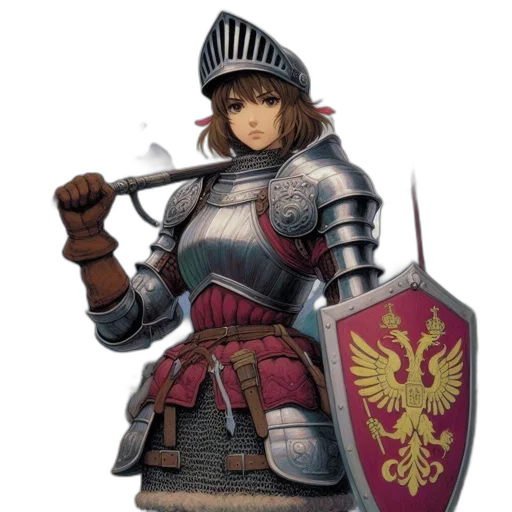 sword, weapon, staff, fantasy art, concept art, pixel art, anime, female transparent PNG cut-out