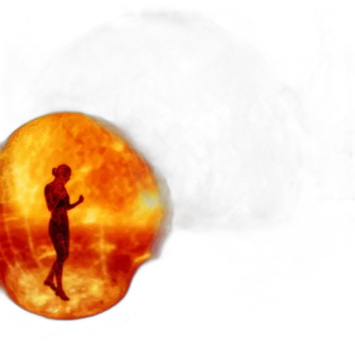 food, concept art, photorealistic, 3d render, fantasy art, outer space, fire, fog transparent PNG cut-out