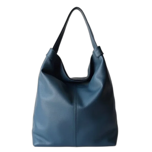 blue, sak, ventura, hobo, bag, slate transparent PNG cut-out