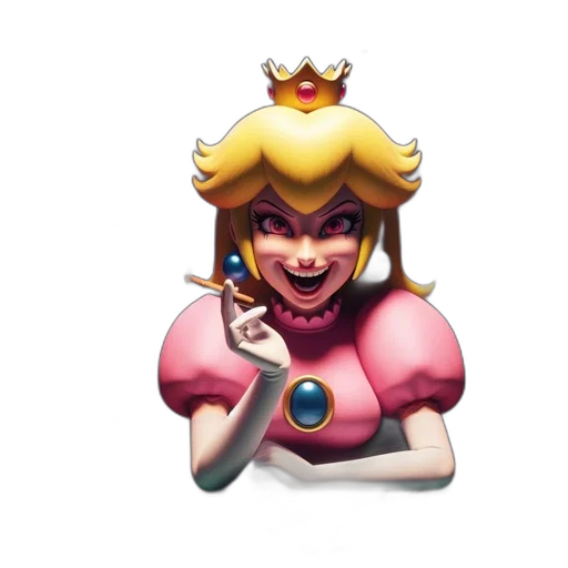 crown, dress, face, weapon, concept art, pixel art, 3d render, fantasy art transparent PNG cut-out