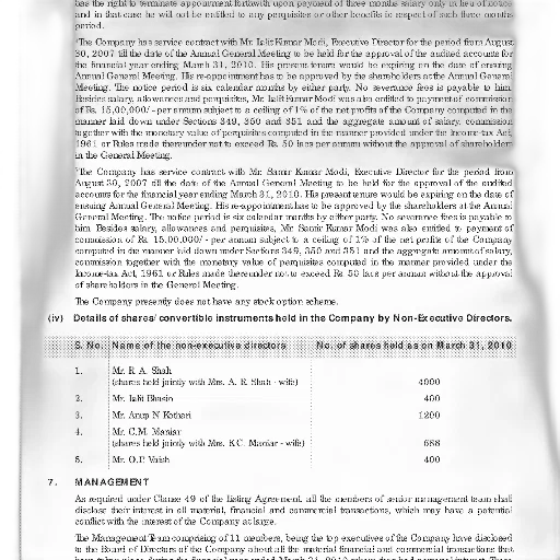 document, detailing, management, structure, company, including, number, shares transparent PNG cut-out